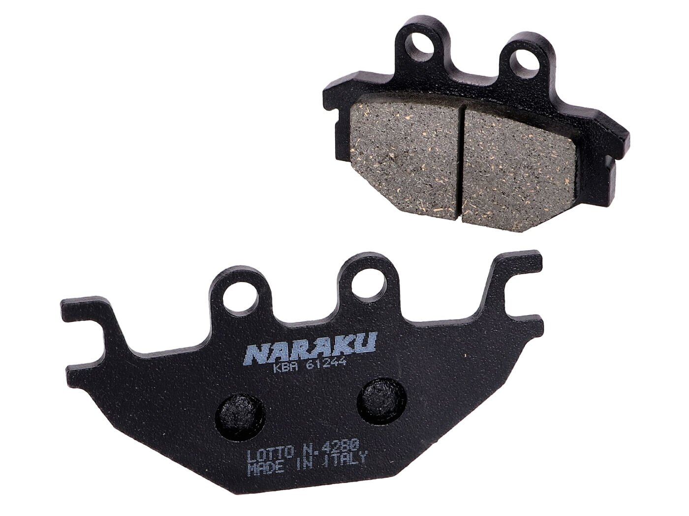 Plaquettes de frein organique Naraku Yamaha MT 125 2014 - 2019