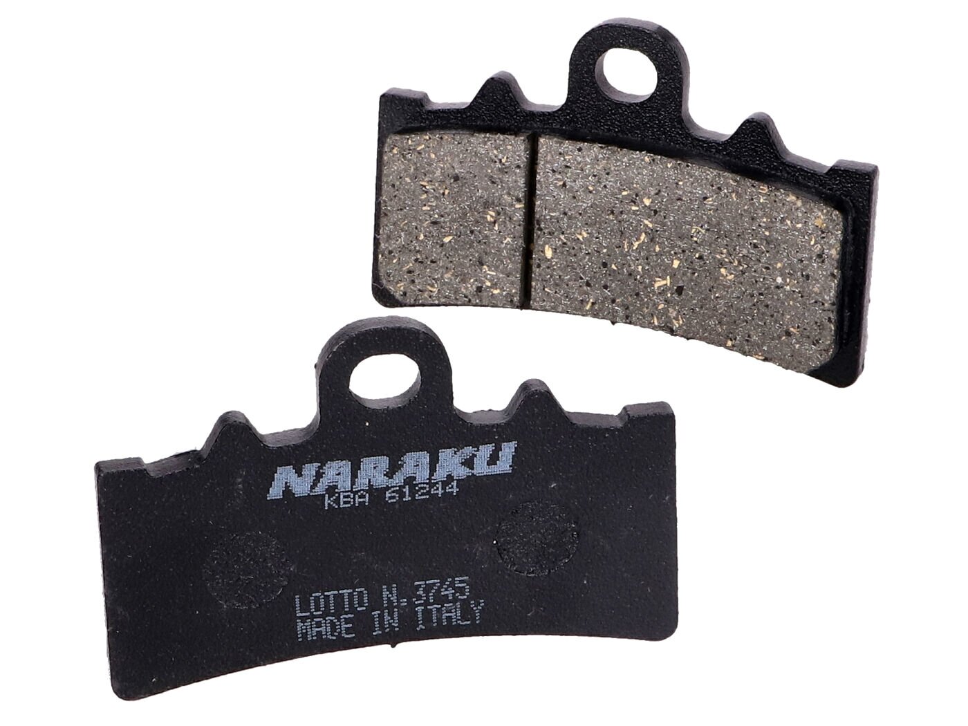 Plaquettes de frein avant organique Naraku KTM Duke