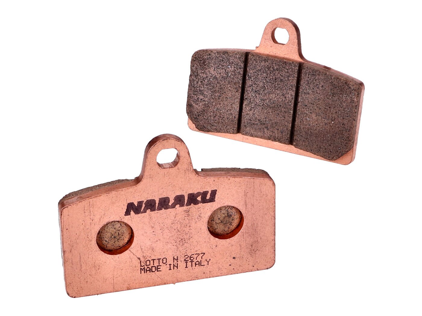 Plaquettes de frein métal fritté Naraku Aprilia RS4