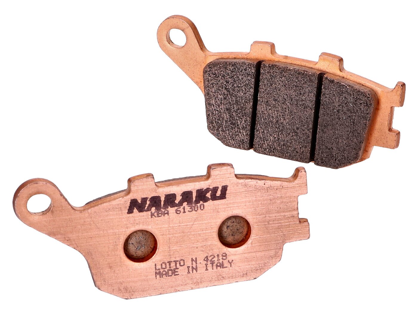 Plaquettes de frein métal fritté Naraku Honda Forza 250
