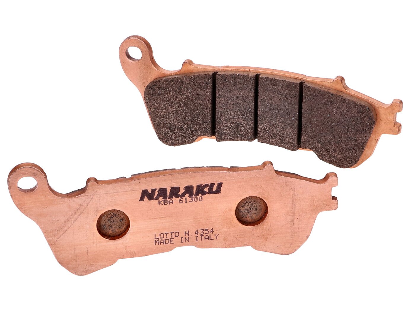 Plaquettes de frein métal fritté Naraku Honda SH