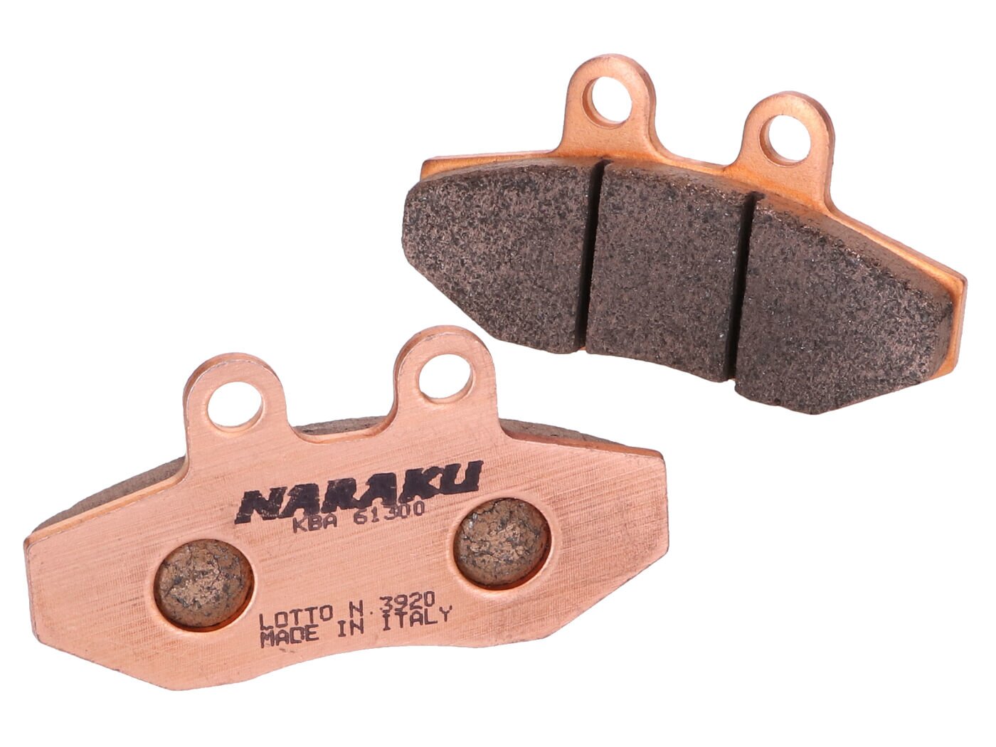 Plaquettes de frein métal fritté Naraku Yamaha Cygnus X 125