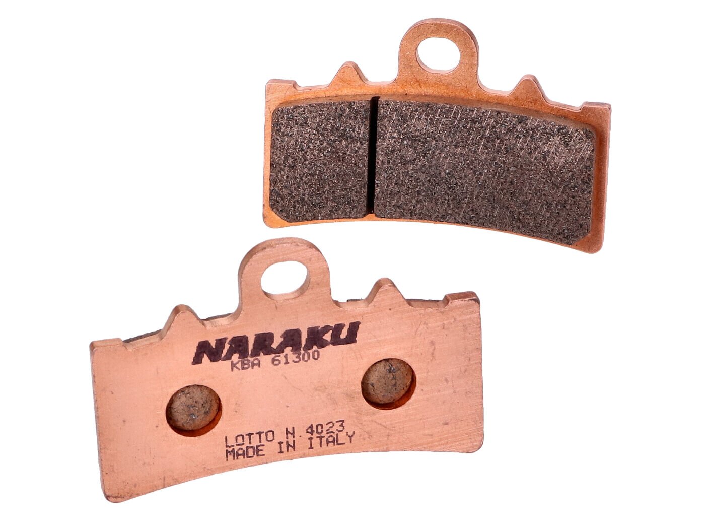 Plaquettes de frein avant métal fritté Naraku KTM Duke