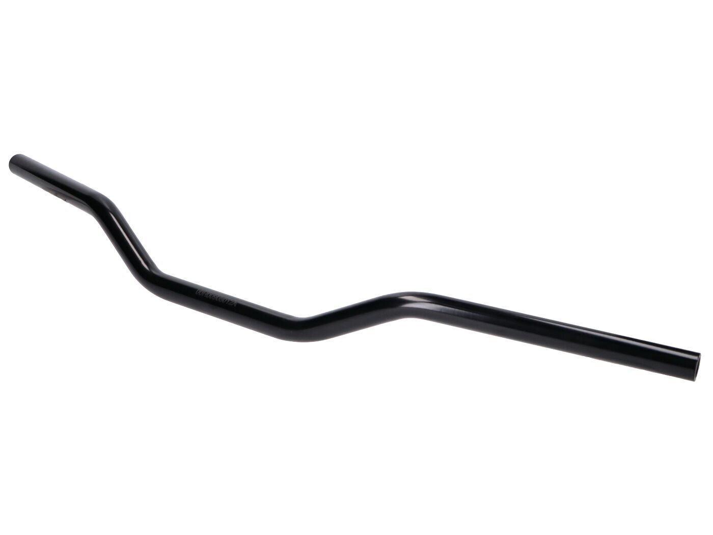Guidon enduro acier Naraku Noir Derbi Senda avant 2010
