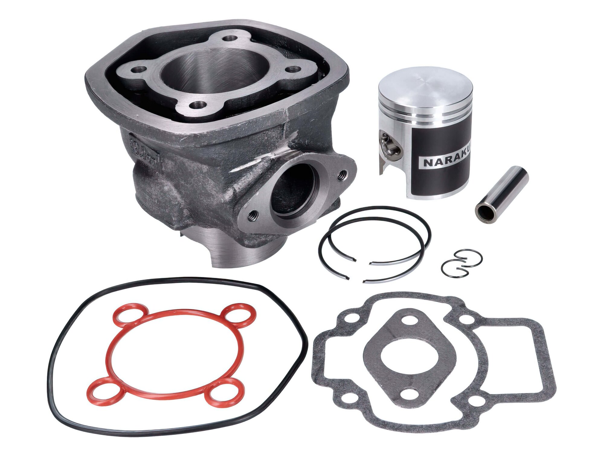 Kit cylindre Naraku Sport V.2 70 Piaggio NRG (5 côtés)