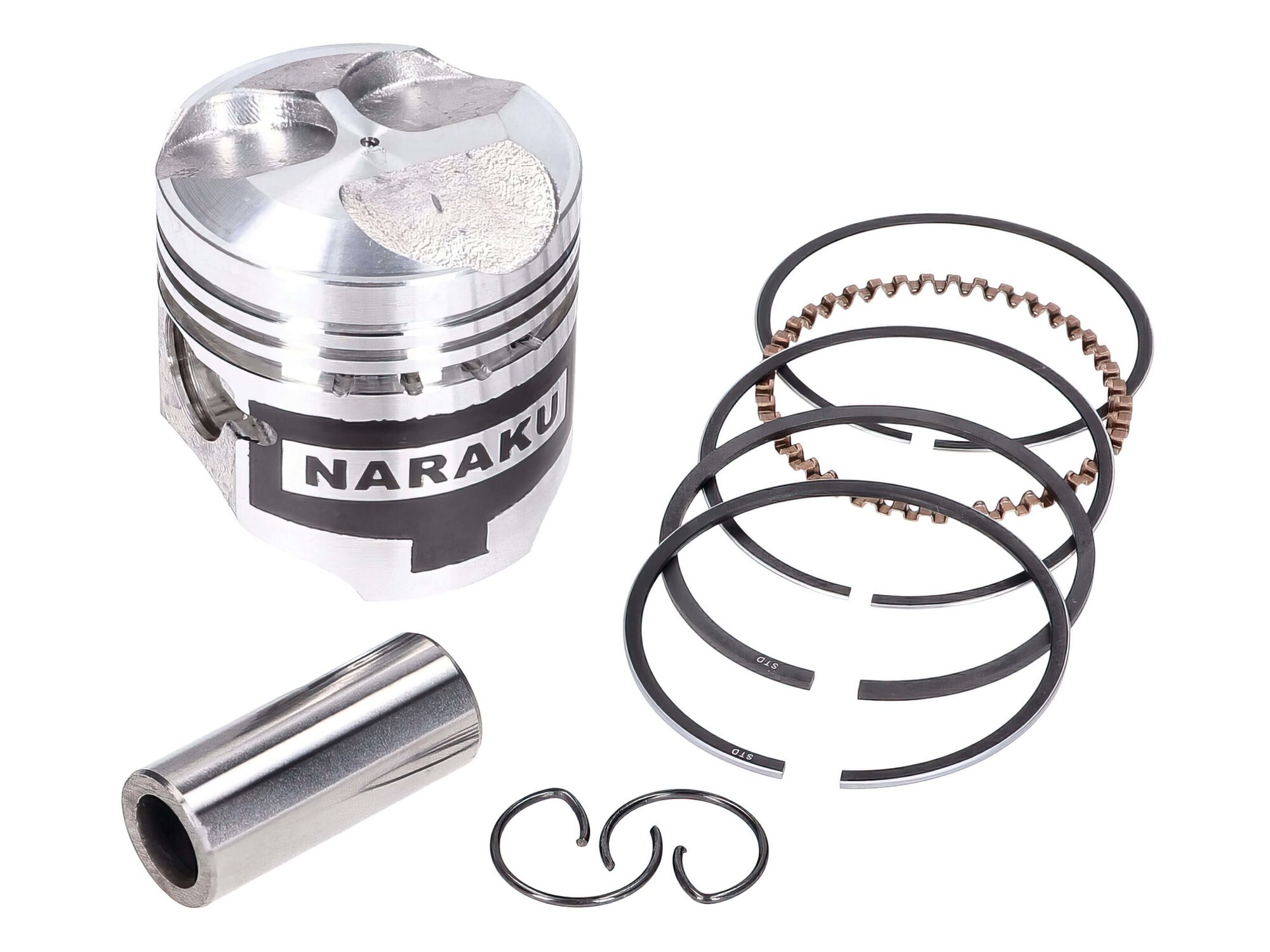 Piston de rechange d.39mm Naraku V.2 50 Piaggio Zip 4 tps 3V