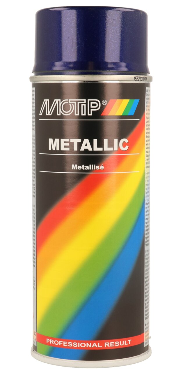 Motip Bombe de peinture métallisée violet 400ml (Aérosol)