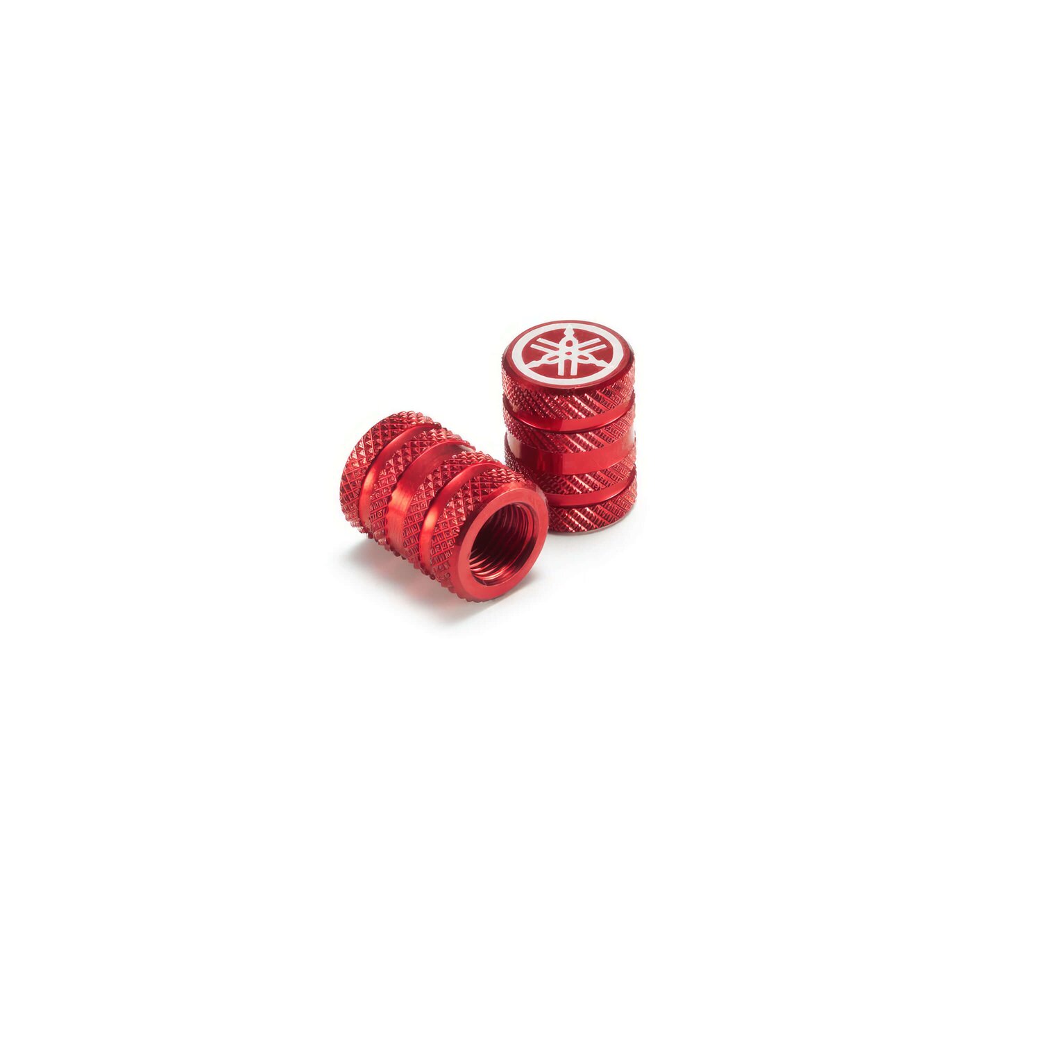Yamaha Bouchon de valve Rouge (x2)