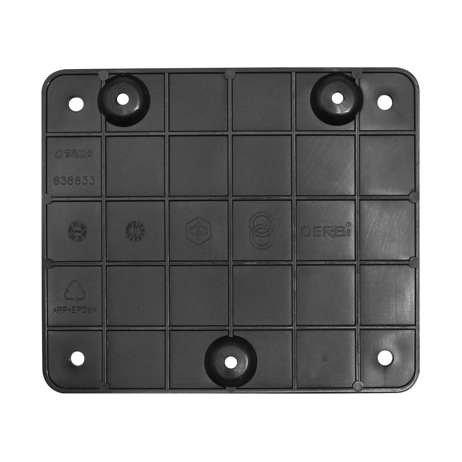 Piaggio Soporte matrícula 140x120 Fly / Zip / Primavera
