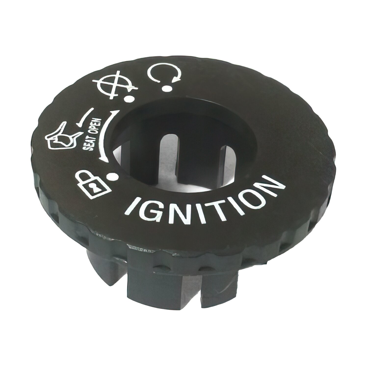 Peugeot Capuchon de contacteur à clé Tweet noir