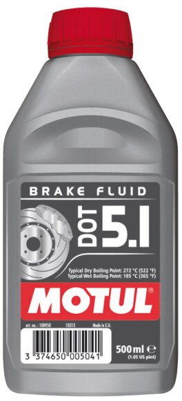 Liquide de frein Motul Dot 5.1 500 ml