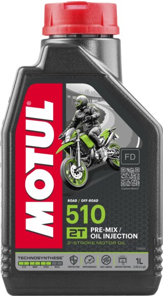 Huile Motul moto 510 technosynthèse 1L