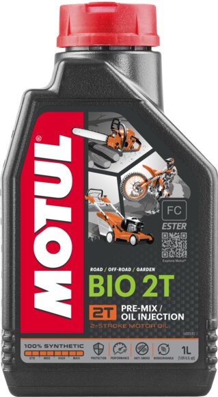 Huile moteur 2T Motul Bio 1L
