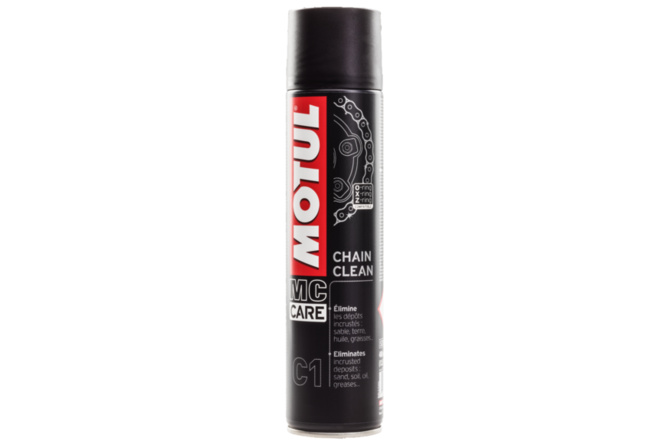 Nettoyant / dégraissant chaîne Motul C1 Chain Clean spray 400ml