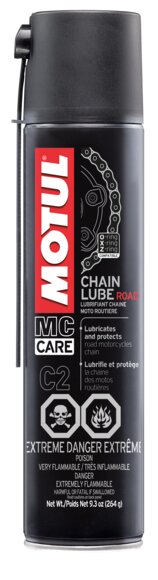 Motul Graisse chaîne C2 Chain Lube Road spray 400ml (Aérosol)
