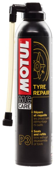 Bombe anti-crevaison Motul P3 Tyre Repair spray 300ml (Aérosol)