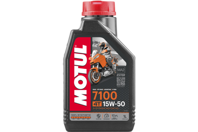 Huile moteur 4T Motul 7100 15W-50 1L