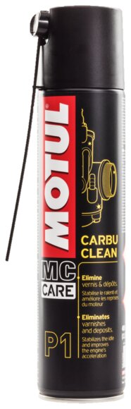 Nettoyant carbu Motul P1 Carbu Clean spray 400ml (Aérosol)