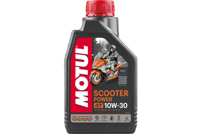 Huile moteur 4T Motul Scooter Power 10W30 MB 1L