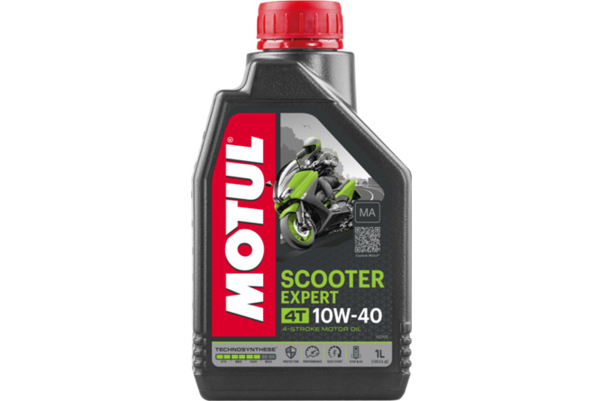 Huile moteur 4T Motul Scooter Expert 10W40 MA 1L