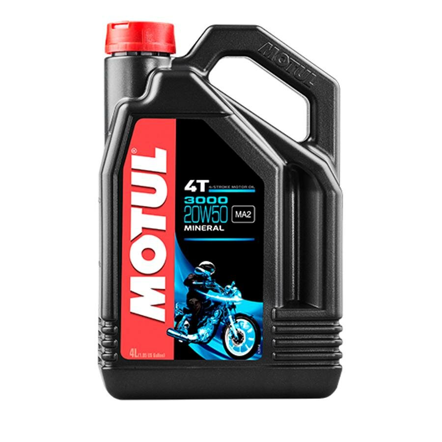 Huile moteur 4T Motul 3000 20W-50 4L