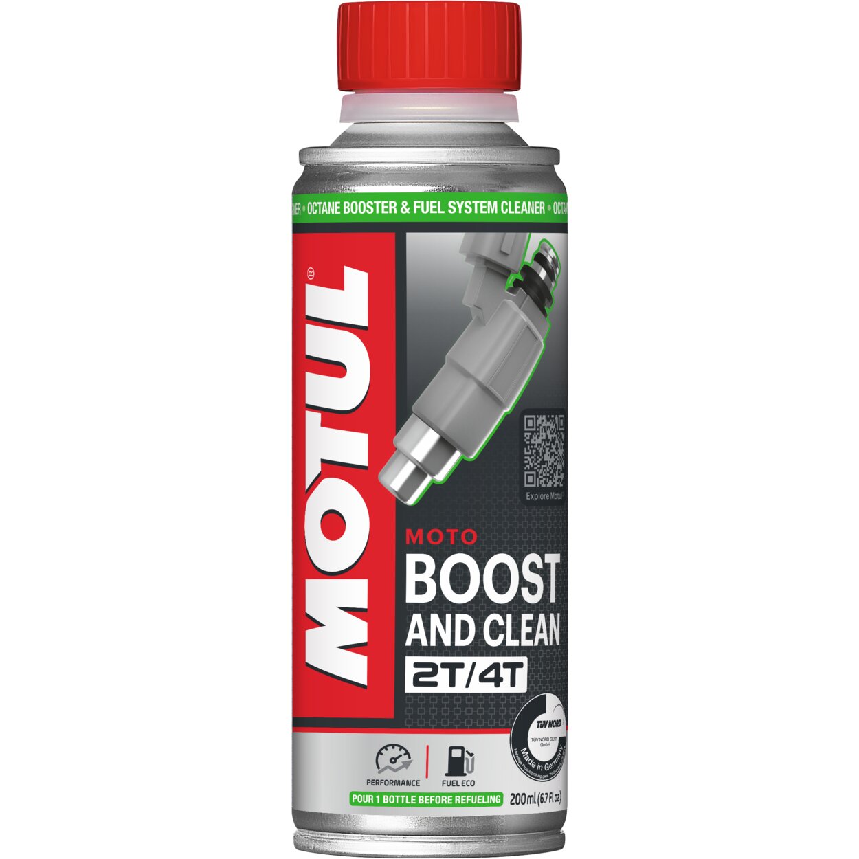 Additif de carburant Motul Boost & Clean 2T / 4T Moto