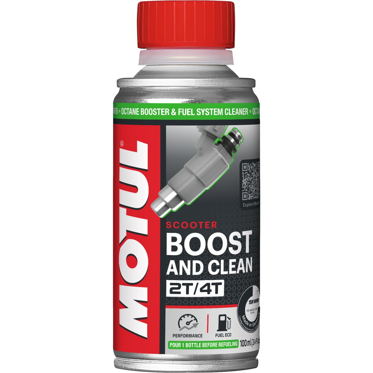 Additif de carburant Motul Boost & Clean 2T / 4T Scooter