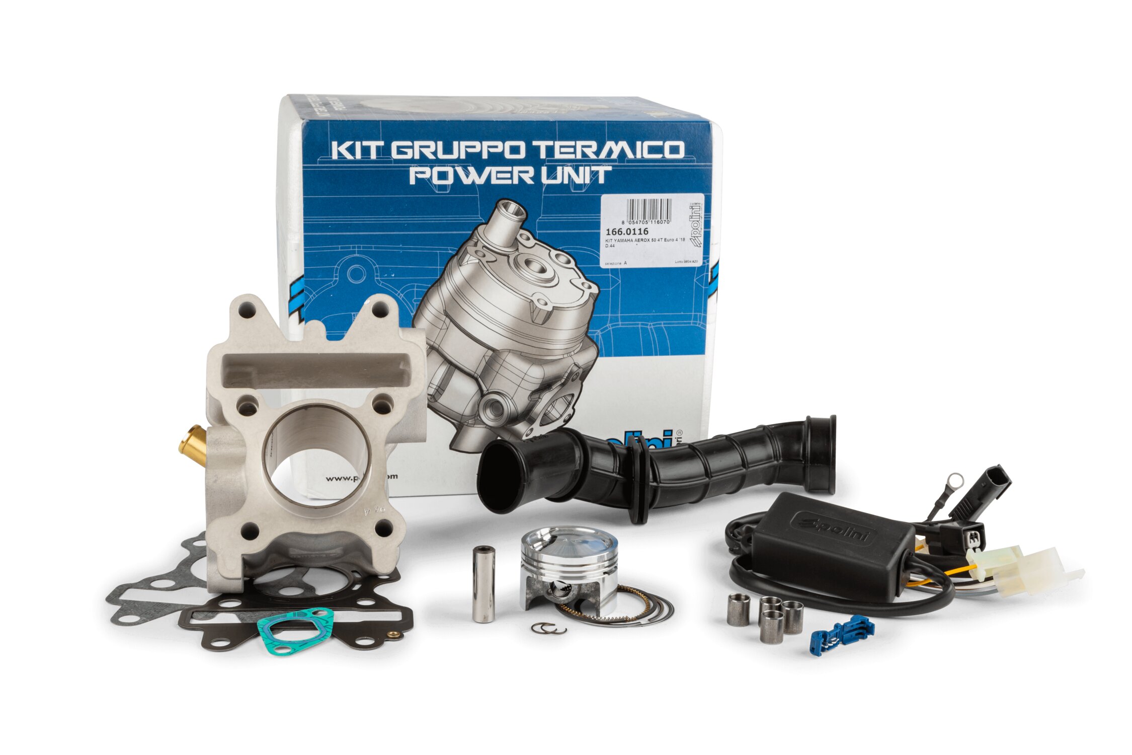 Kit cylindre MBK Nitro 4T Polini Alu 66