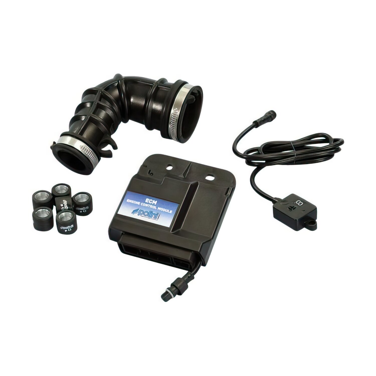 Boitier CDI débridé ECM Polini Piaggio Zip 4T 3V ie E4 / Vespa Sprint 4T 3V iGET E4