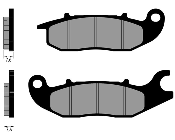 Plaquettes de frein Polini Original Honda MSX 125