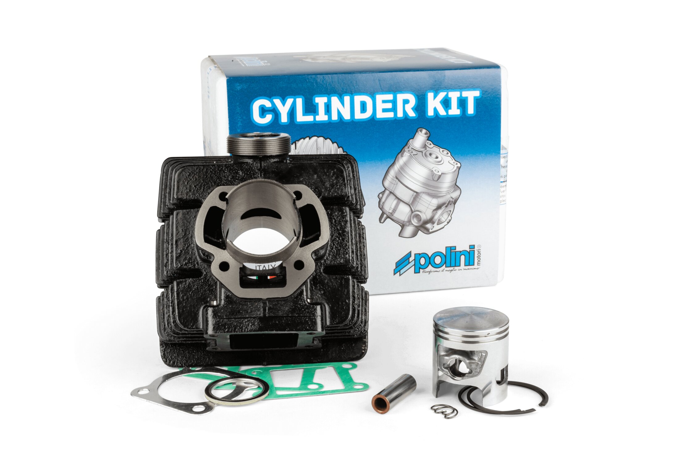 Kit cylindre Polini Fonte 63 Yamaha DT 50 avant 1992