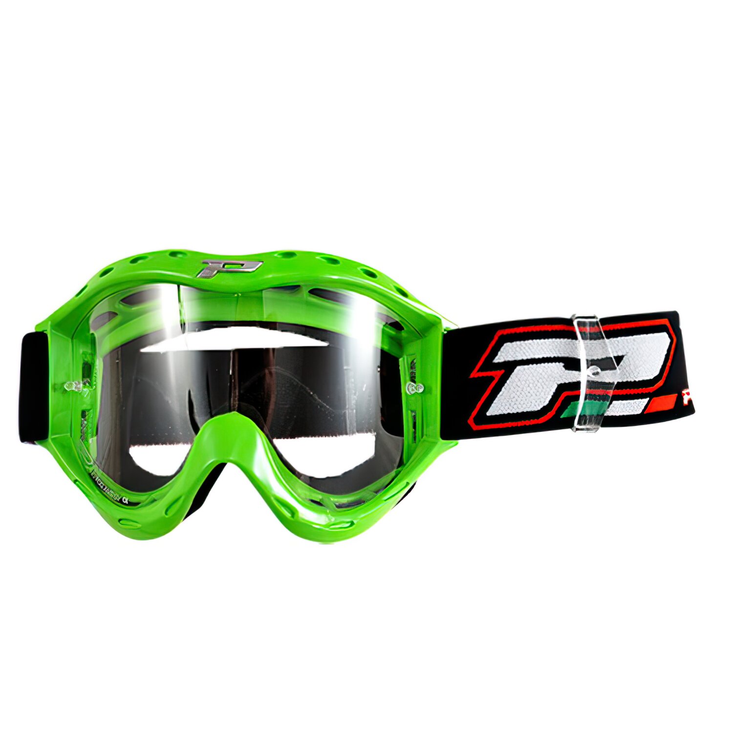 Masque cross enfant Progrip 3101 vert
