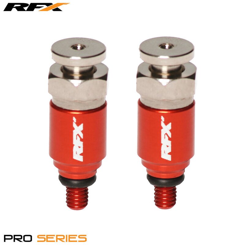 Purgeurs de fourche RFX Pro - M5X0,8 Kayaba/Showa - Orange