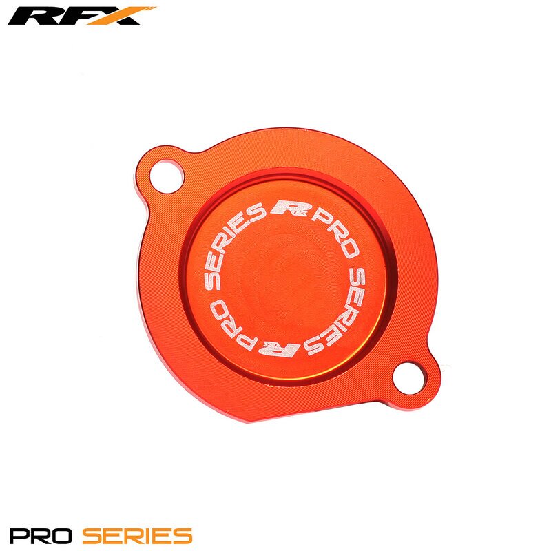 RFX Couvercle de filtre à huile Pro orange - KTM 250 - 525