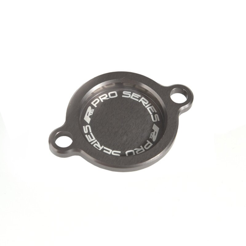 RFX Couvercle de filtre à huile Pro gris foncé - KTM 250 - 450 à partir de 2012