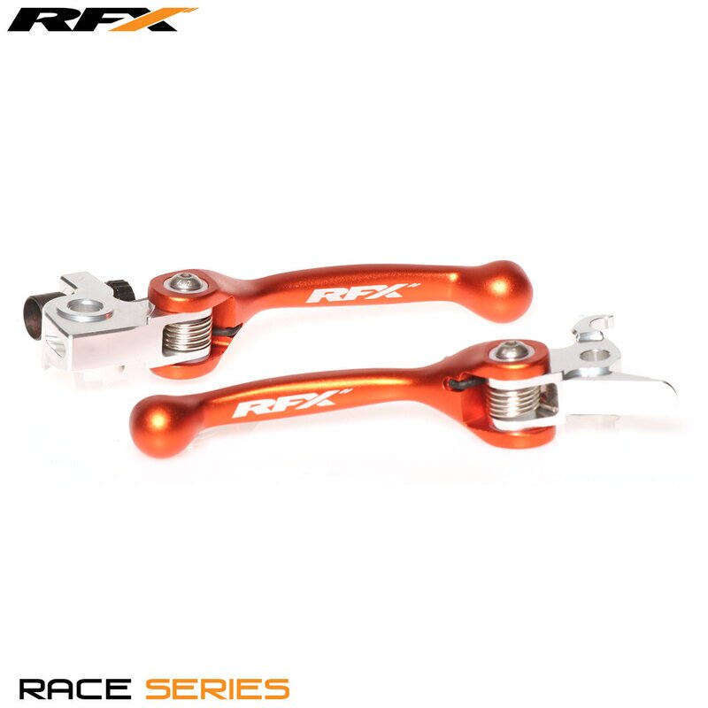 Set Leve Rfx Race Pieghevole Forgiato Arancione Ktm (Freno Brembo / Frizione Brembo)