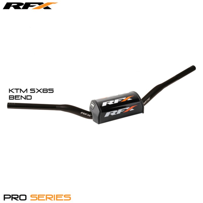 RFX Guidon Pro F7 sans barre 28.6mm noir - KTM SX 85
