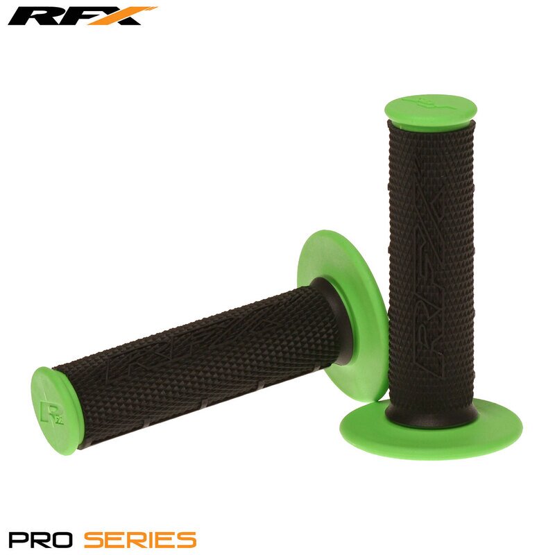 RFX Poignées Pro Series double densité noir / vert