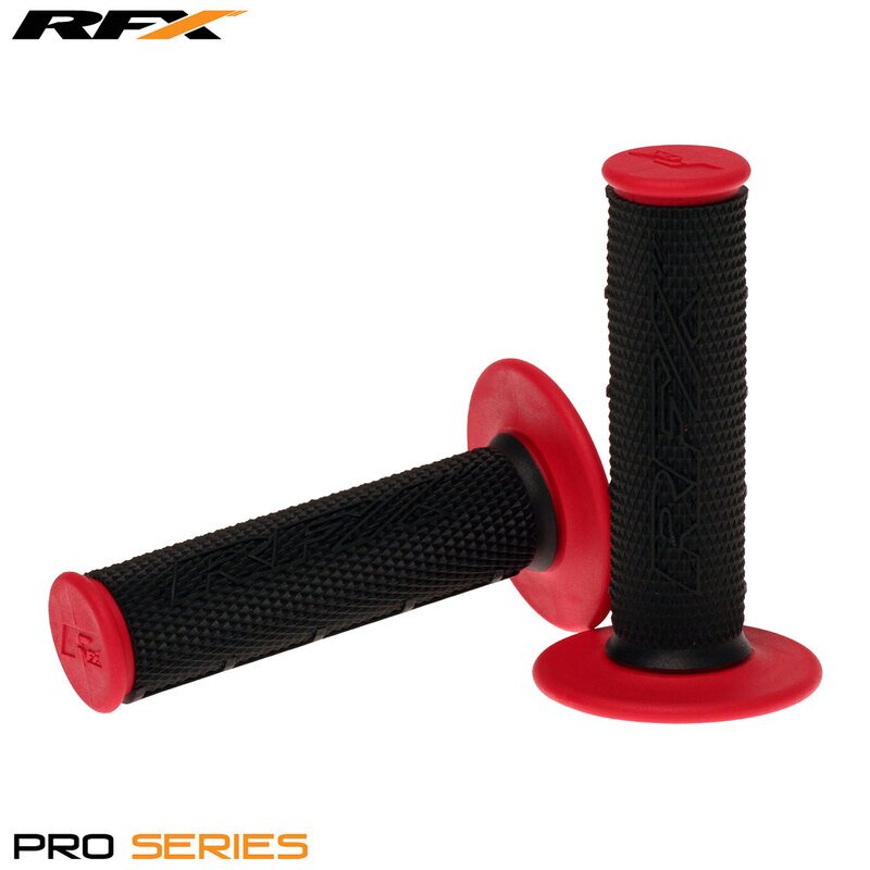RFX Poignées Pro Series double densité noir / rouge
