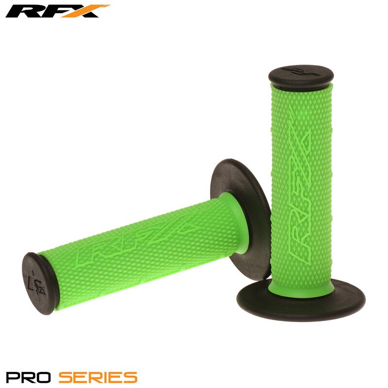 RFX Poignées Pro Series double densité vert / noir