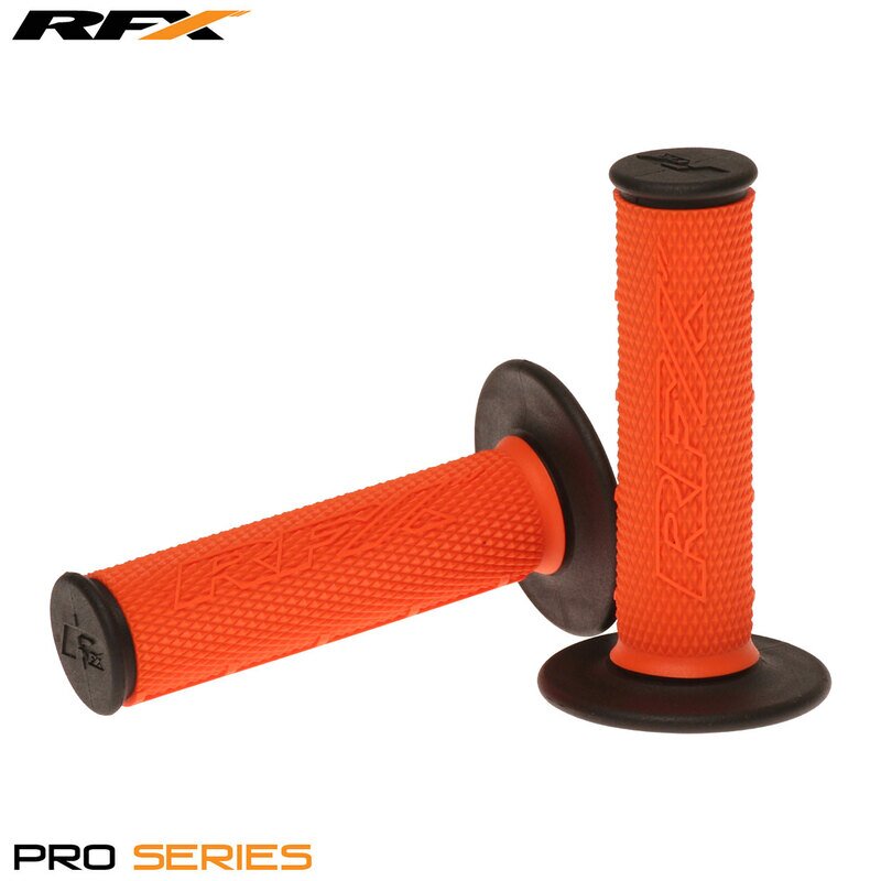 RFX Poignées Pro Series double densité Orange / noir