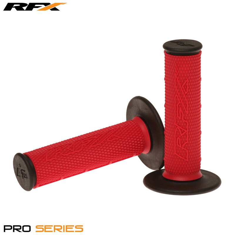 RFX Poignées Pro Series double densité rouge / noir