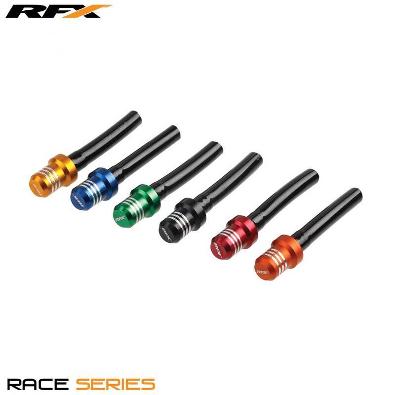 Tube de mise à l'air RFX Race - court avec clapet anti-retour noir