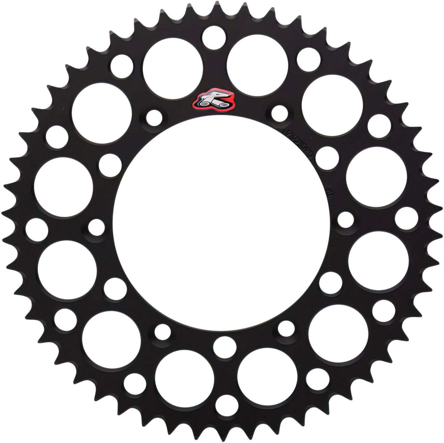 Couronne RENTHAL Ultra-Light 123U en Aluminium Noir D50/520 pour Suzuk