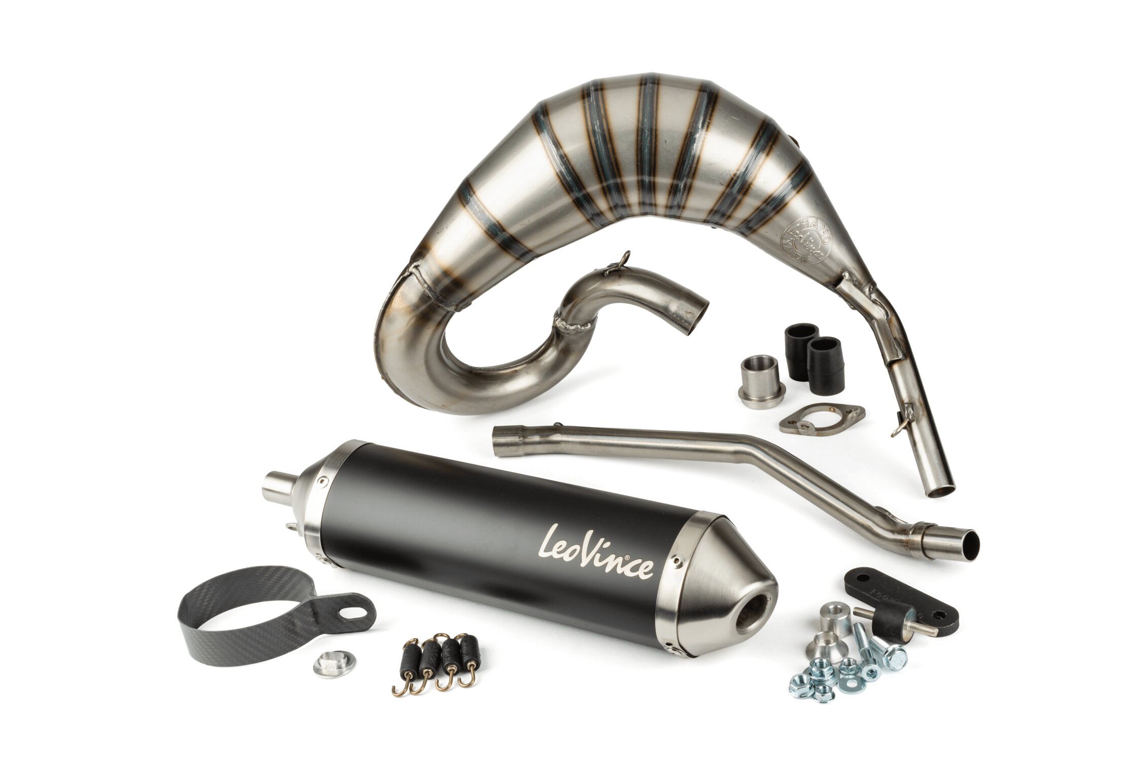 Pot d'échappement LeoVince X-Fight Black Edition Derbi Senda