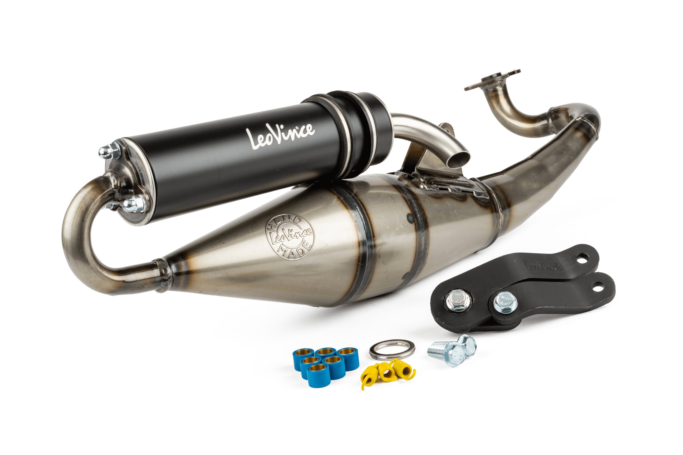 Pot d'échappement LeoVince Hand Made TT Black Edition MBK Nitro