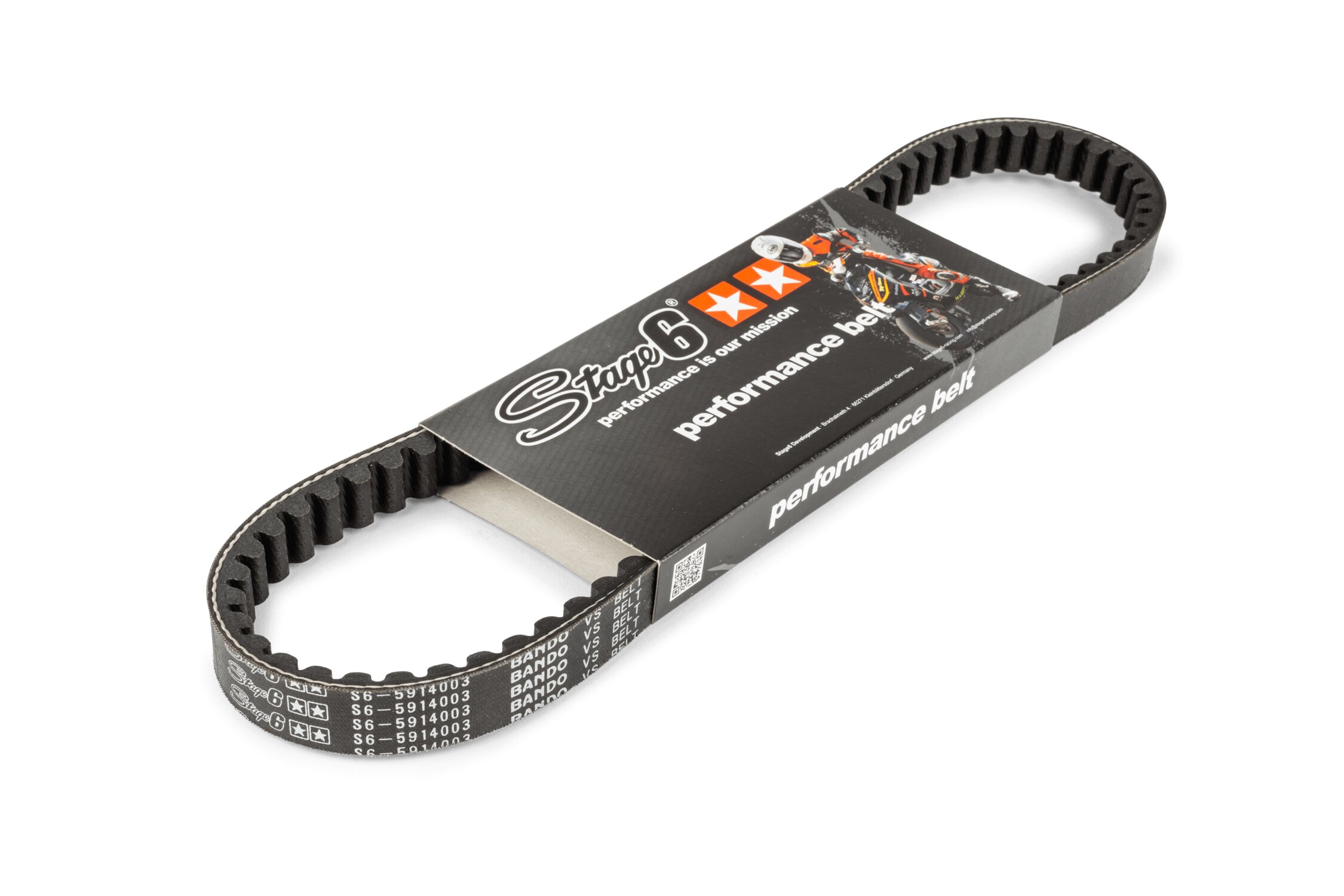 Courroie Stage6 PRO Belt renforcée Piaggio NRG / Typhoon av.98