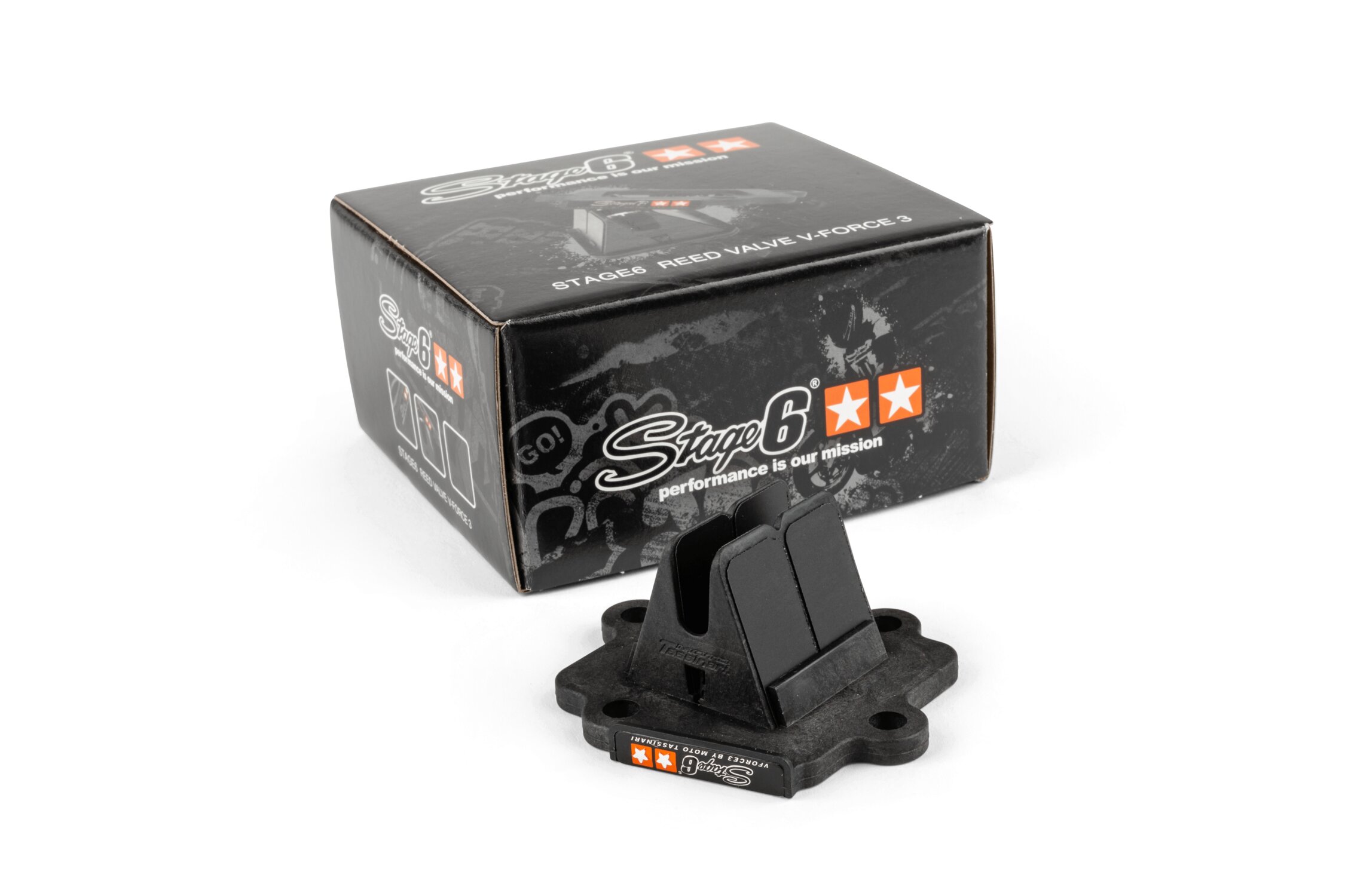 Boite à clapets Stage6 VForce 3 by Moto Tassinari MBK Nitro