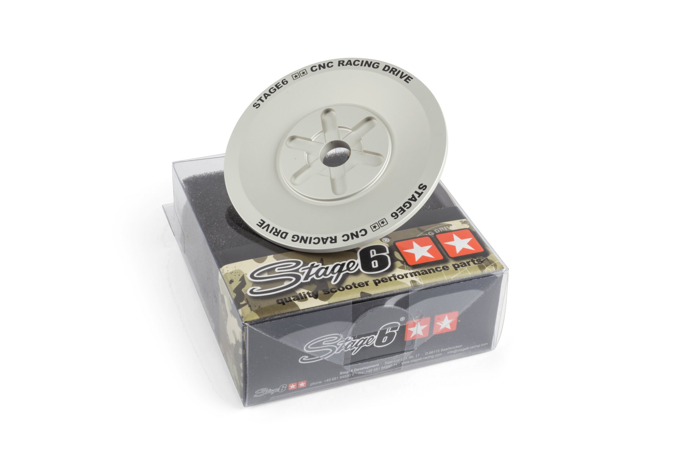 Joue fixe de variateur Stage6 CNC Racing Drive MBK Booster