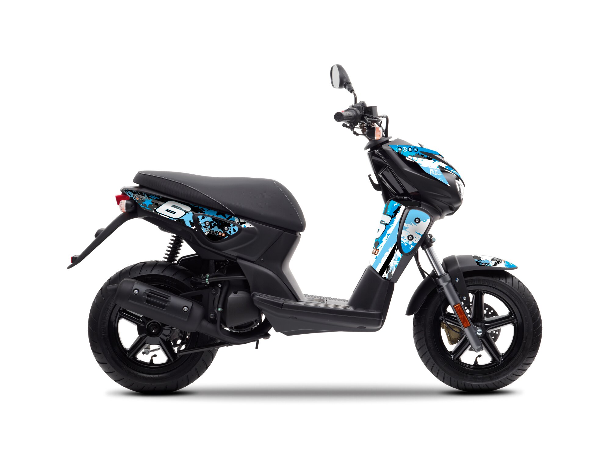 Kit déco MBK Stunt Stage6 bleu / noir